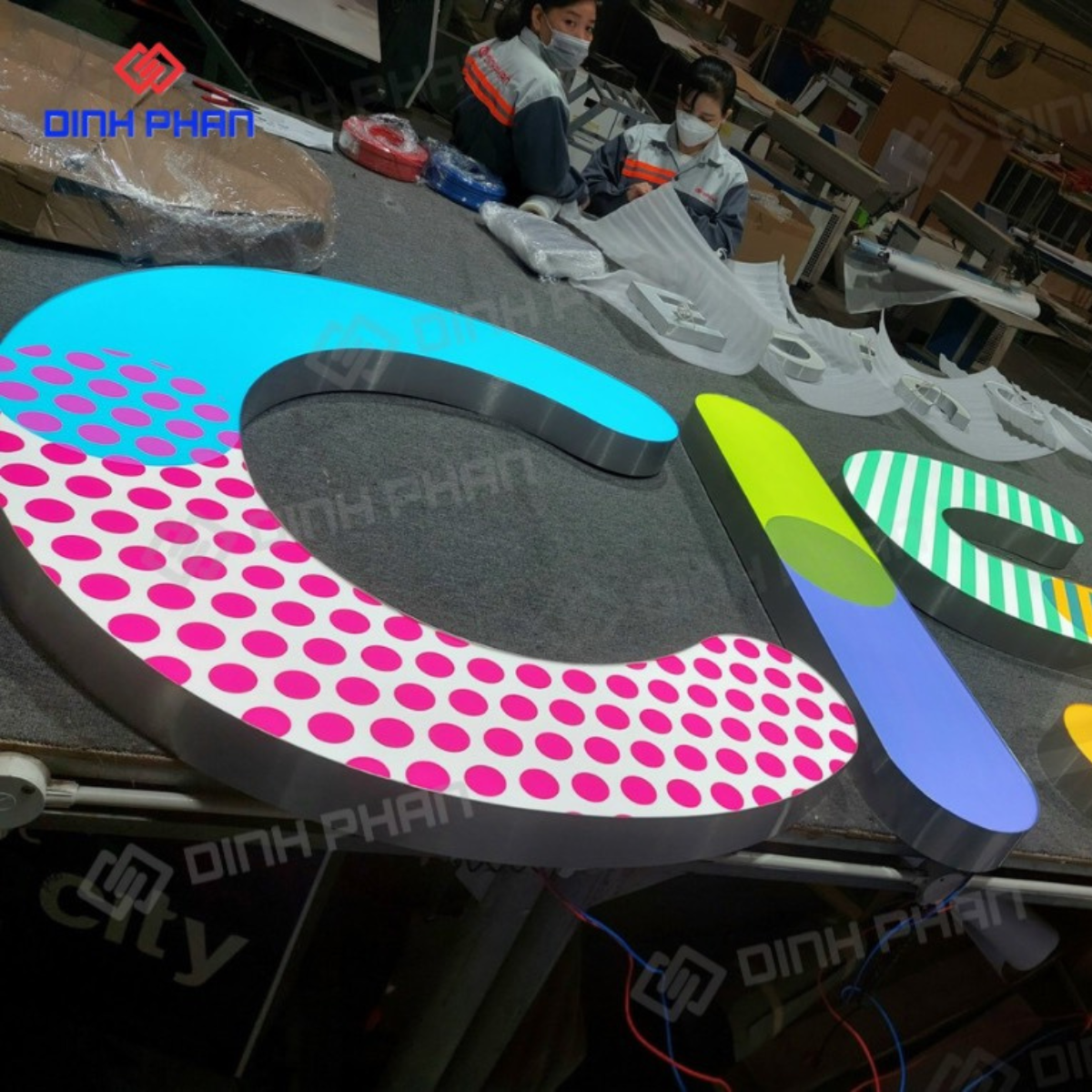 Làm chữ nhôm Đắk Lắk