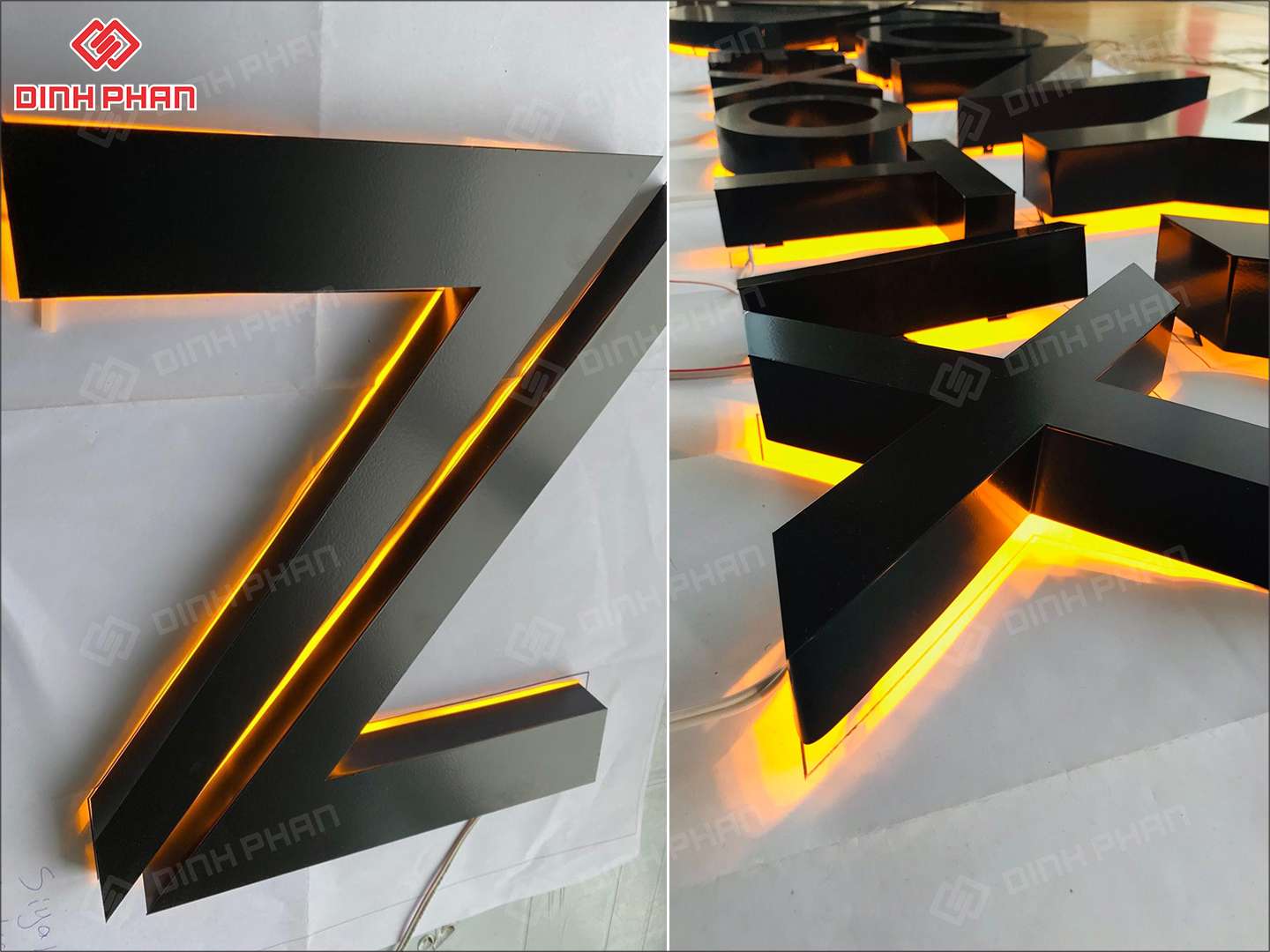 Làm bảng hiệu chữ inox Buôn Ma Thuột