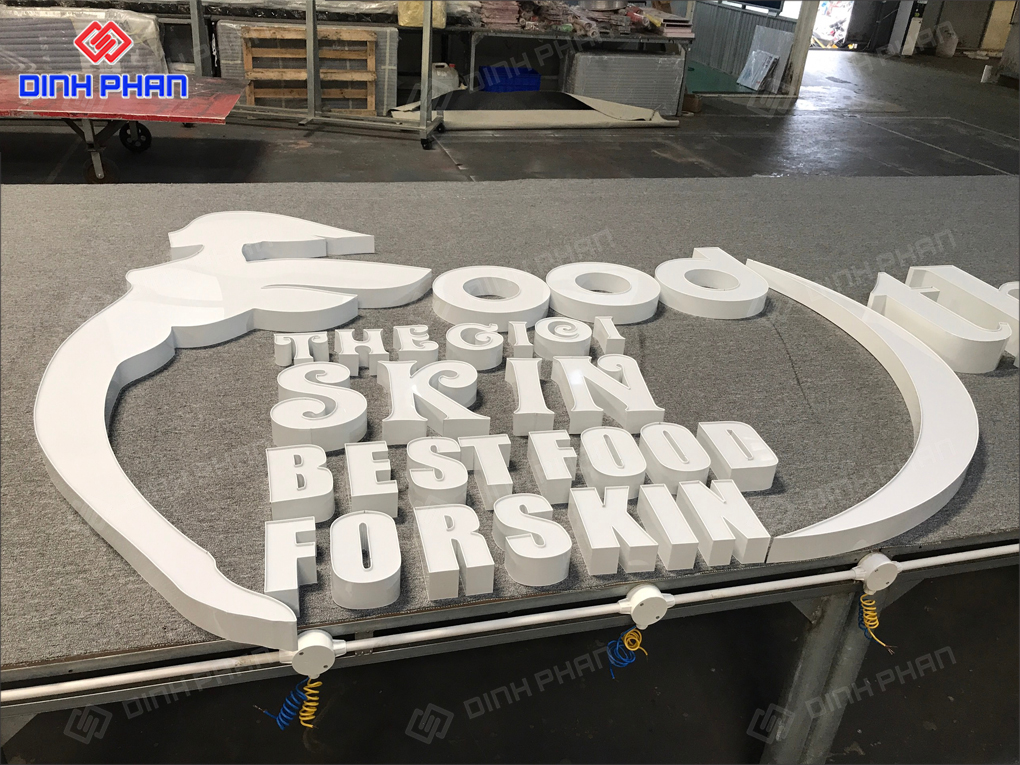 Gia công chữ nhôm Đắk Lắk