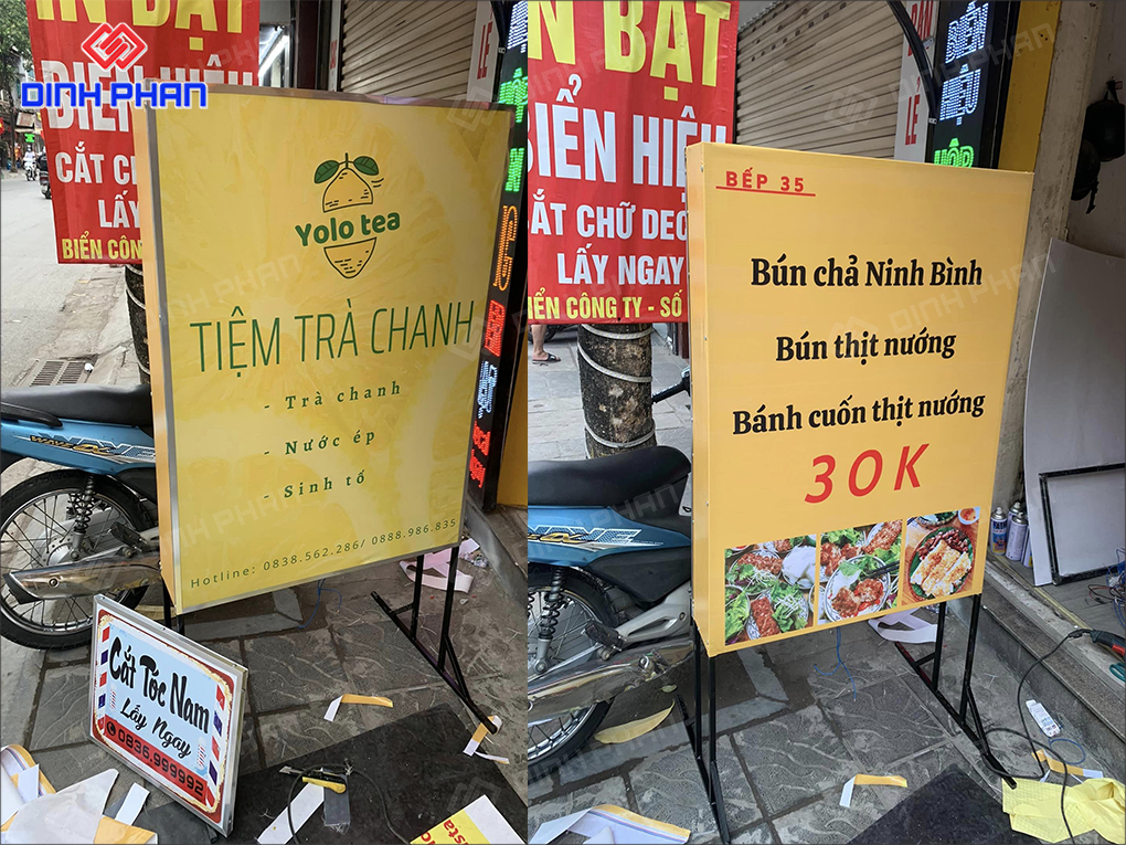 Hộp đèn cửa hàng