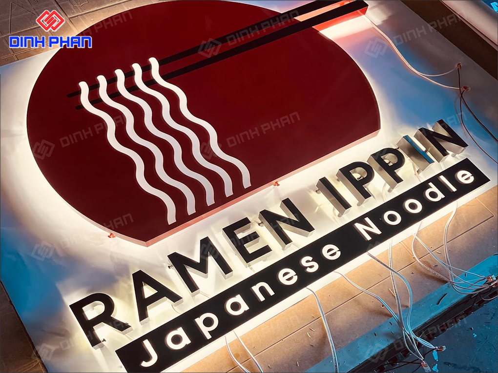 Hộp đèn quán ăn