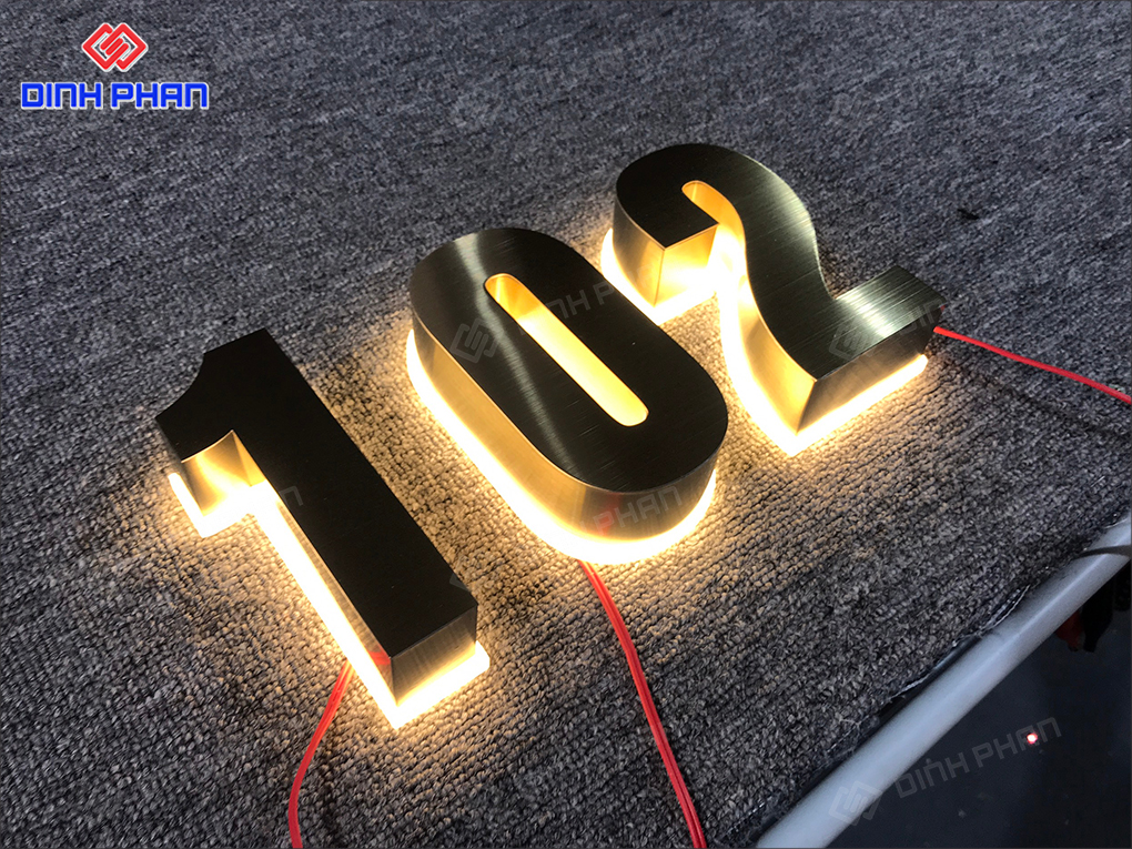 Báo giá chữ inox đèn led 102 Buôn Ma Thuột