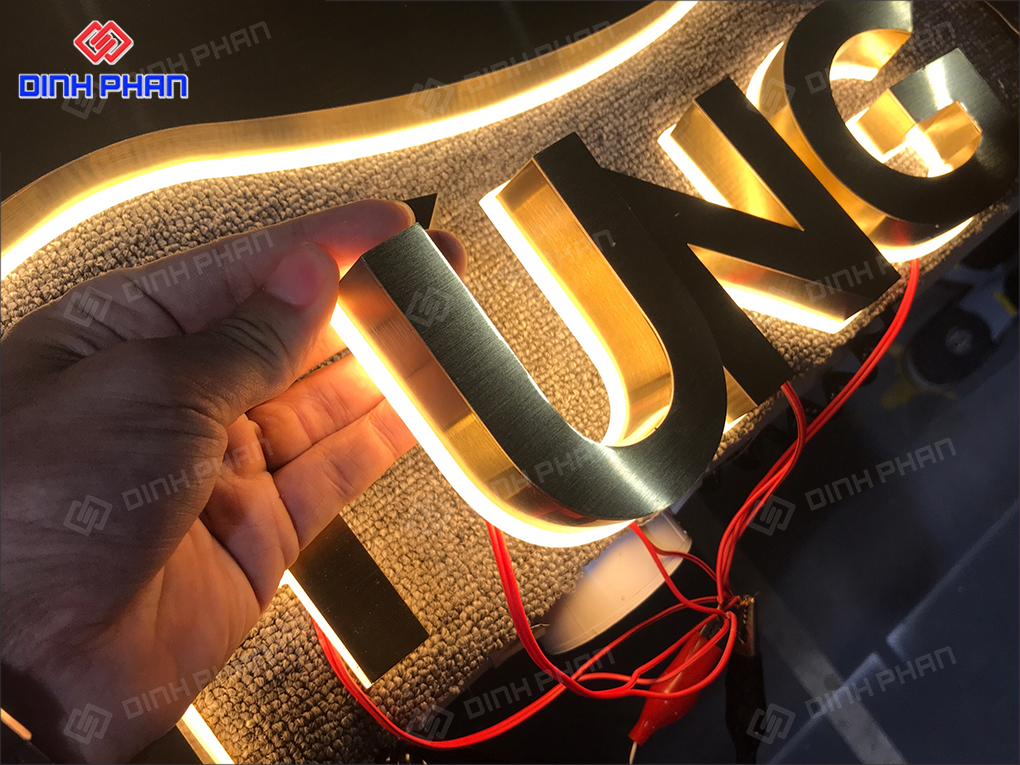 Báo Giá Chữ Inox tráng gương Buôn Ma Thuột 