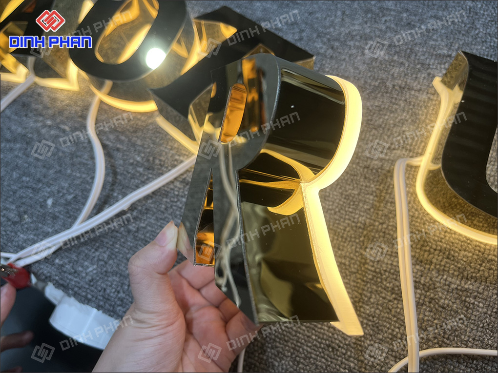 báo giá chữ inox chữ R Buôn Ma Thuột