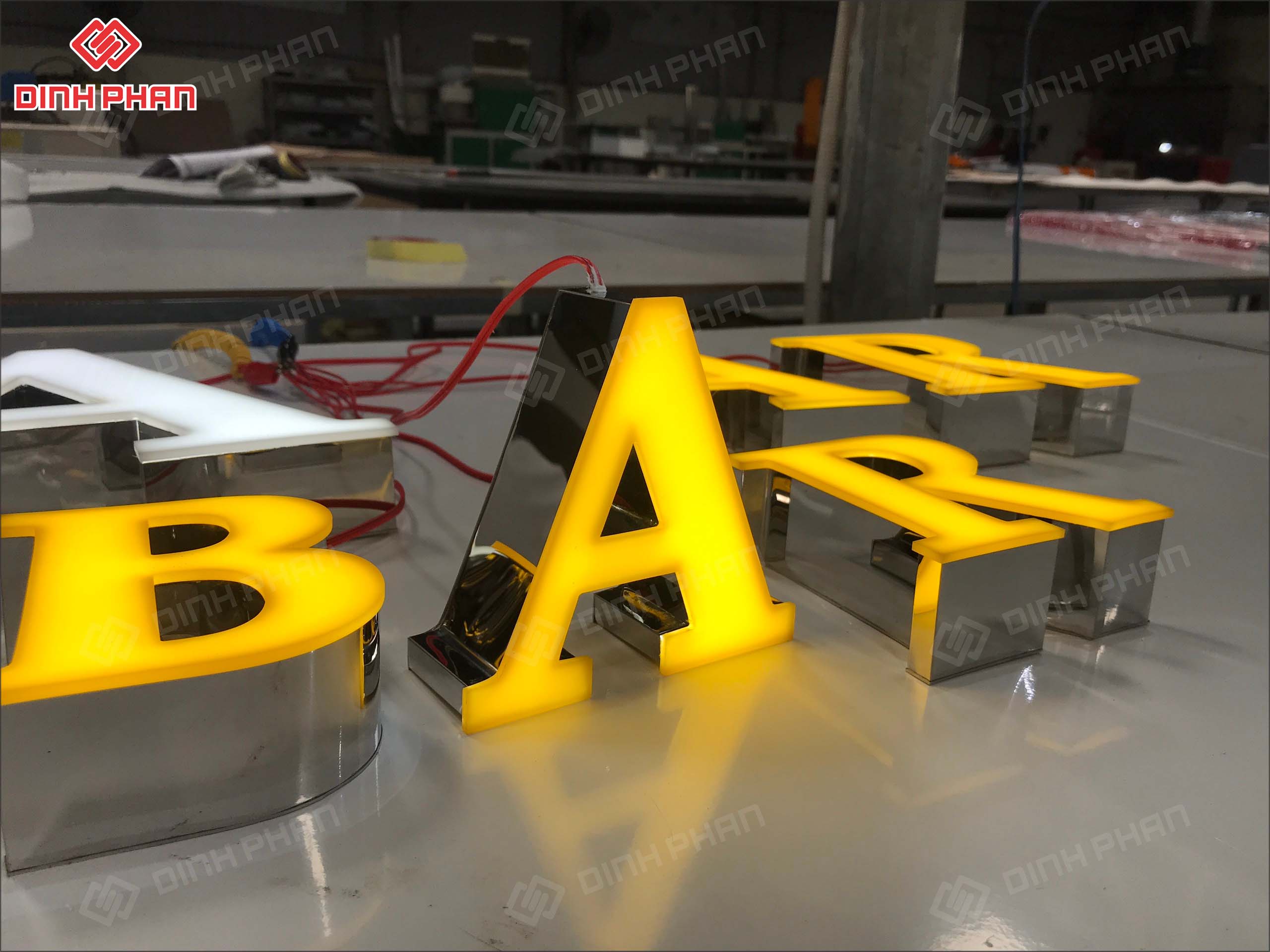 Báo Giá Chữ dày Inox  Buôn Ma Thuột 