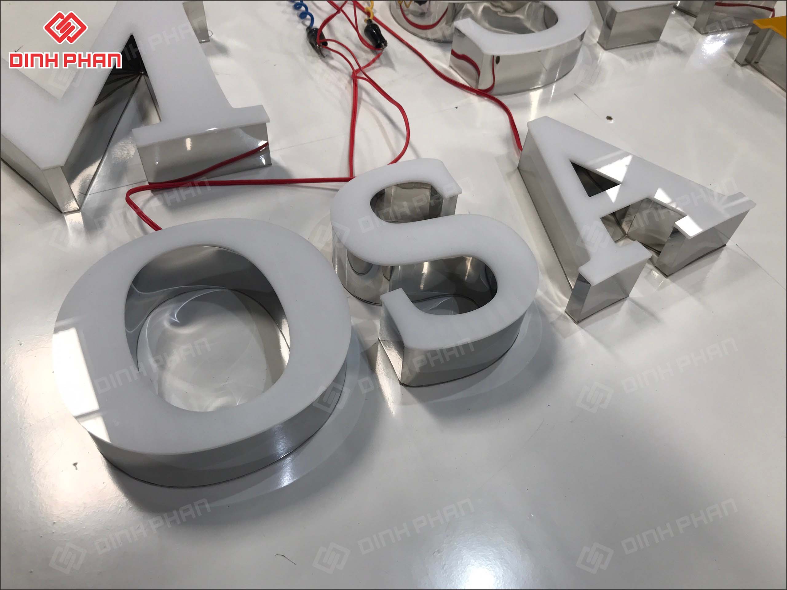 Báo Giá Chữ OSA Inox Buôn Ma Thuột 