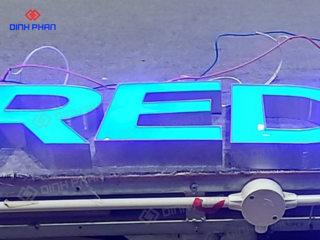 Làm Bảng Hiệu Chữ Nhôm CSO ĐÈN xanh Buôn Ma Thuột