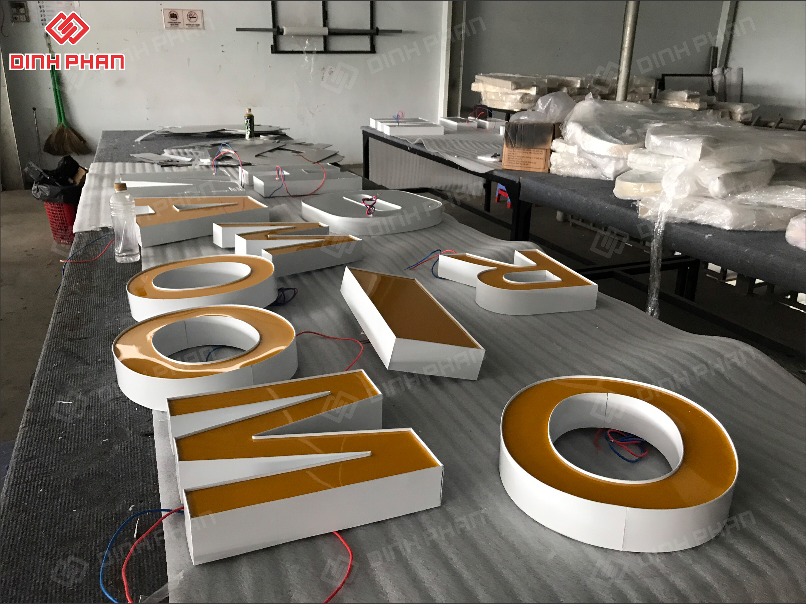 Làm Bảng Hiệu Chữ Nhôm Buôn Ma Thuột