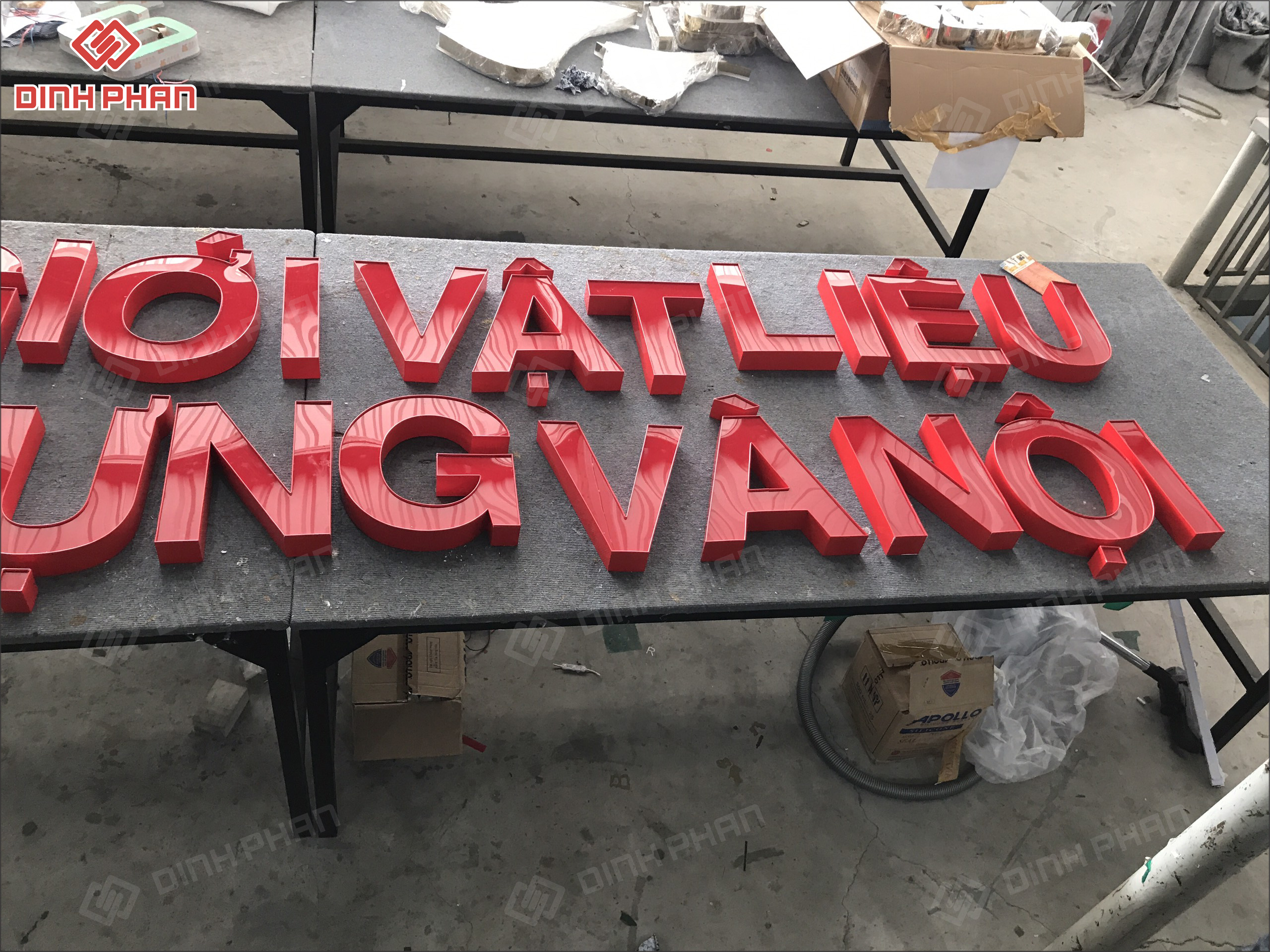 Làm Bảng Hiệu Chữ Nhôm Buôn Ma Thuột