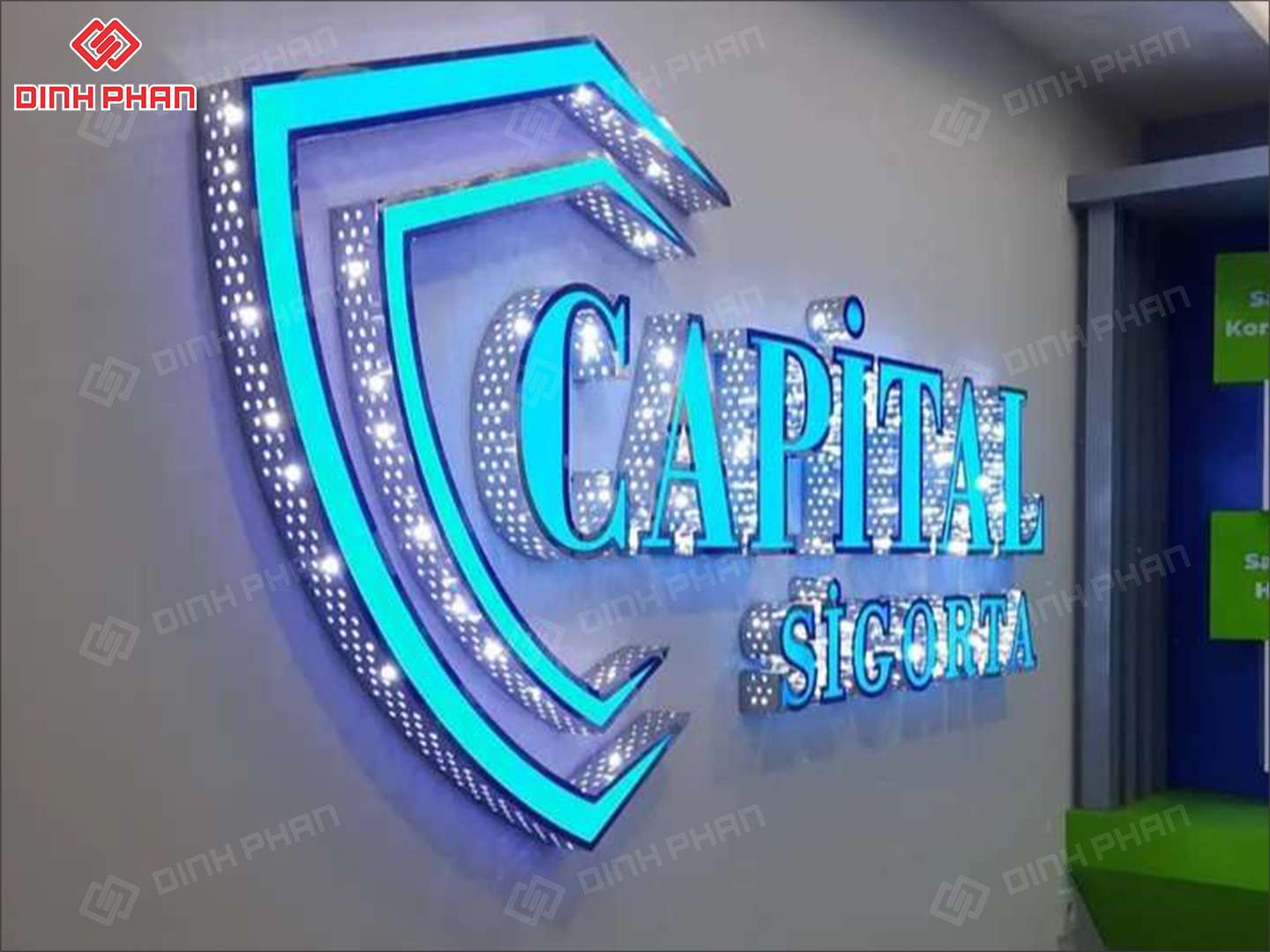 Làm Bảng Hiệu CAPITAL sigorta Đắk Lắk