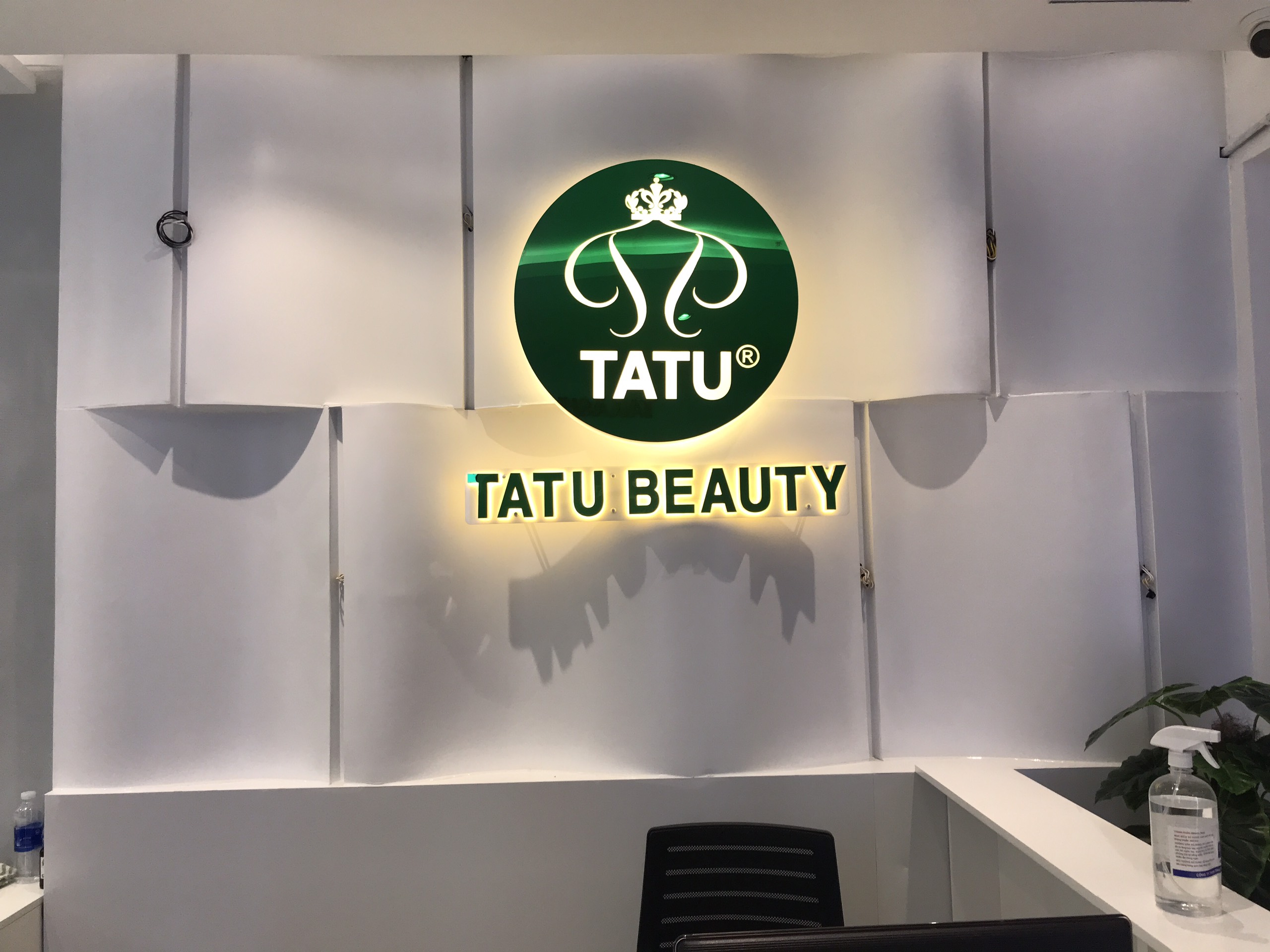 Làm Bảng Hiệu Spa TATU BEAUTY Đắk Lắk.1
