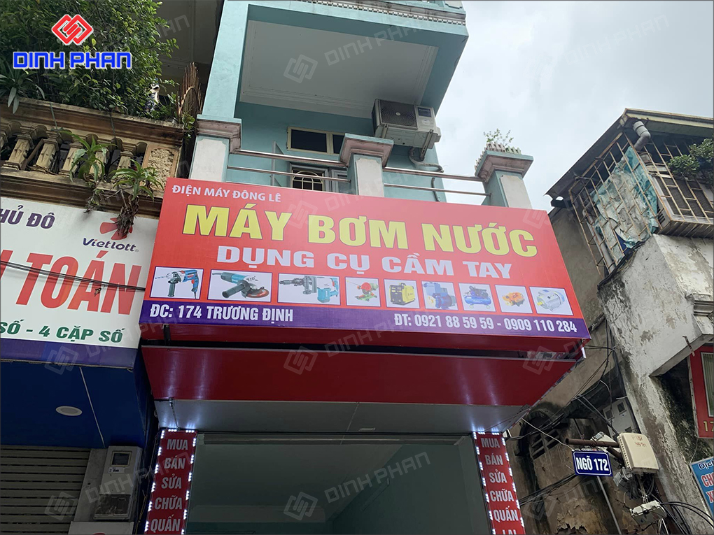 Làm Bảng Hiệu Đắk Lắk Máy Bơm Nước