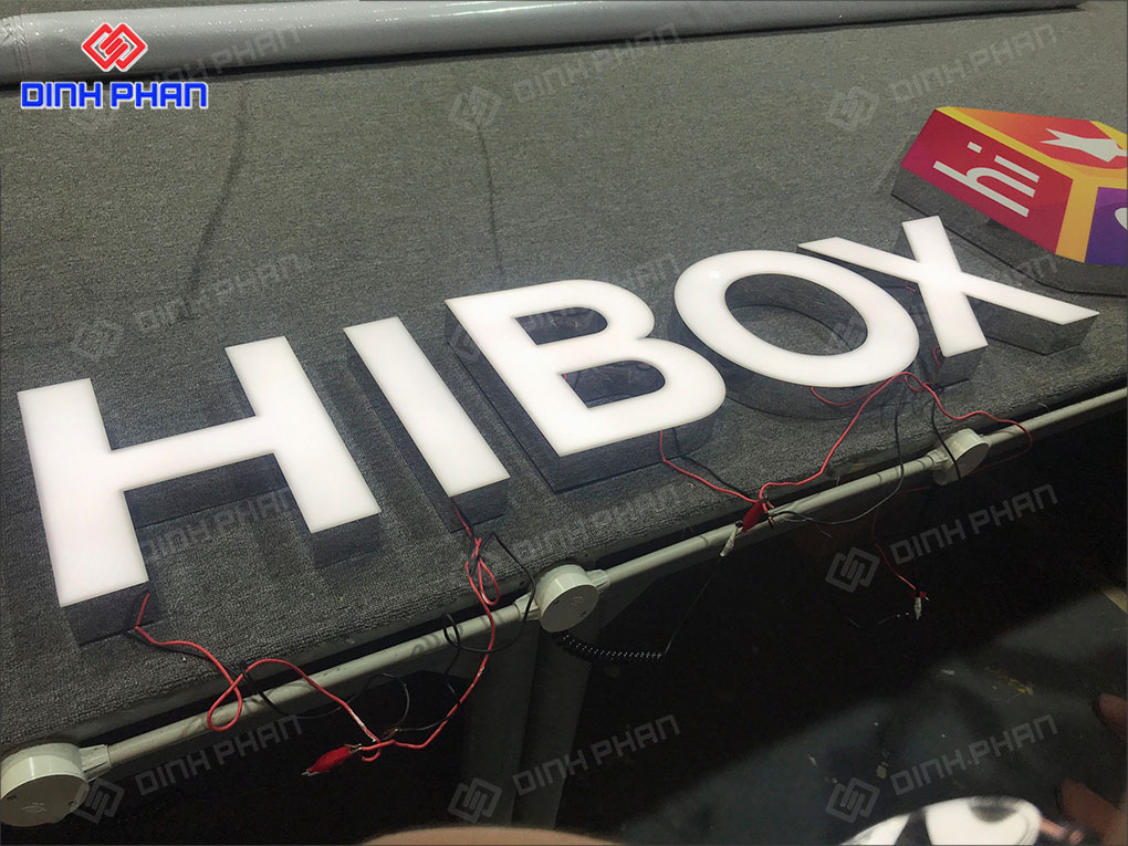 Làm Chữ Inox HIBOX