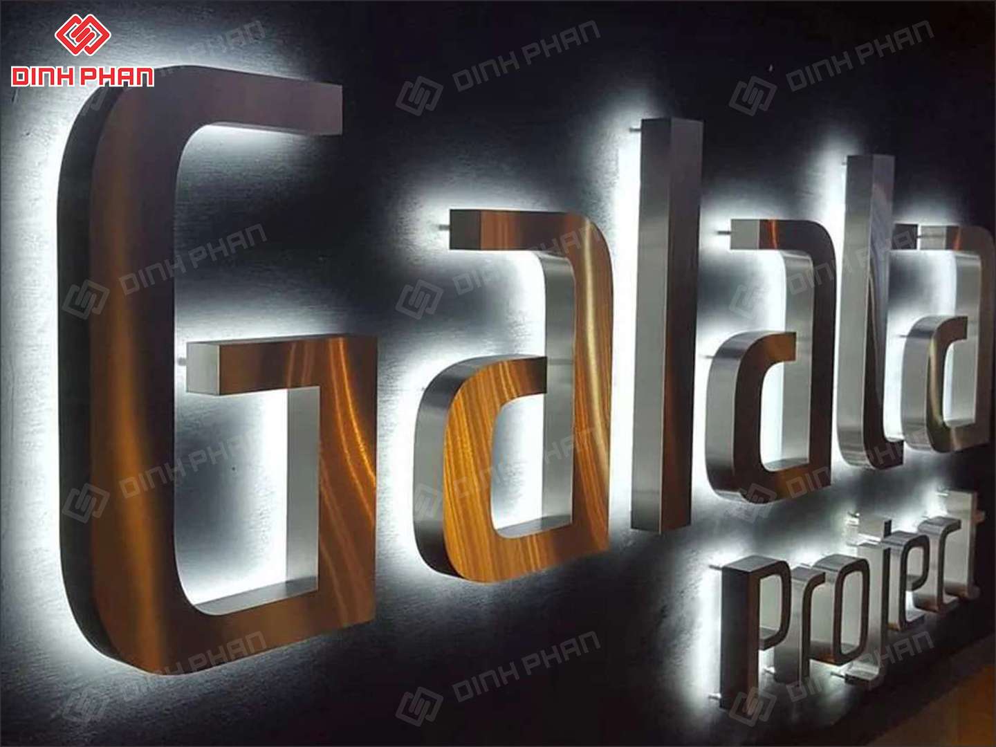 Làm Chữ Inox GALA