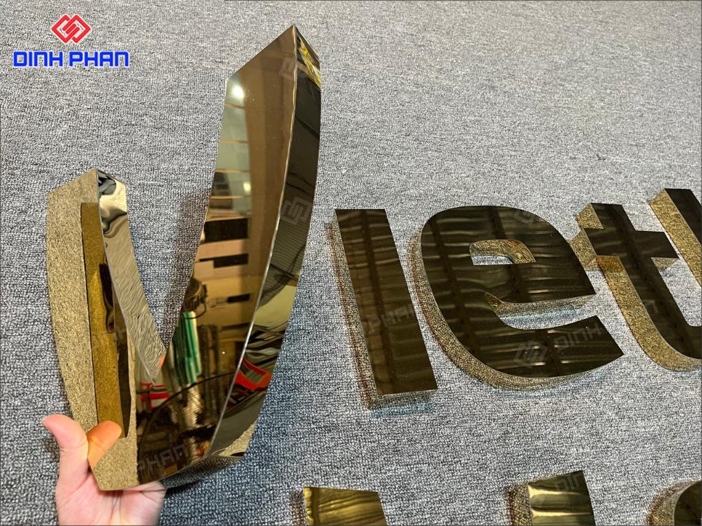 gia công chữ inox BMT