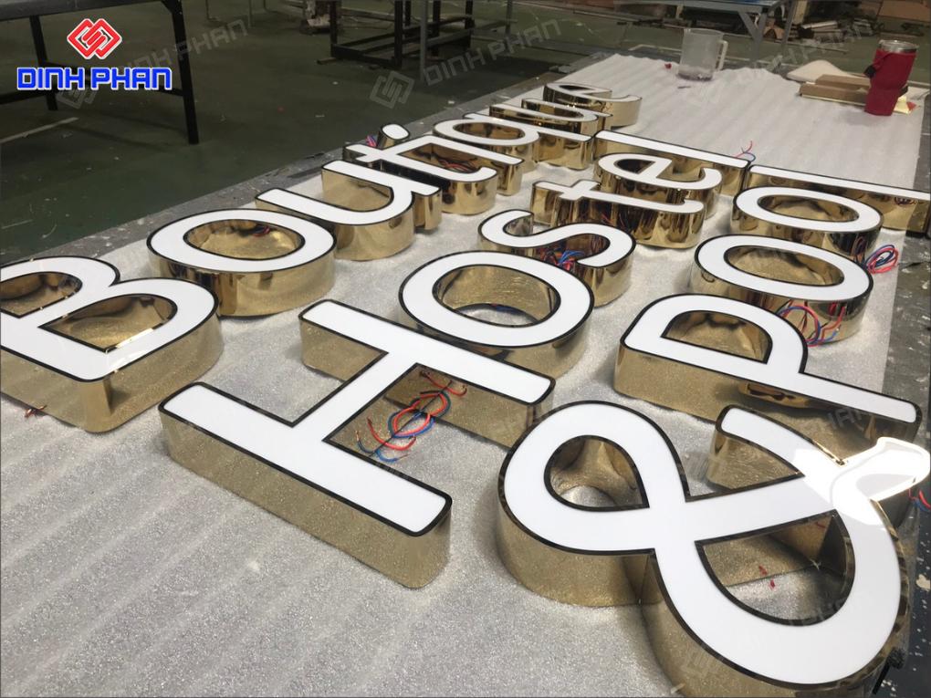 gia công chữ inox BMT