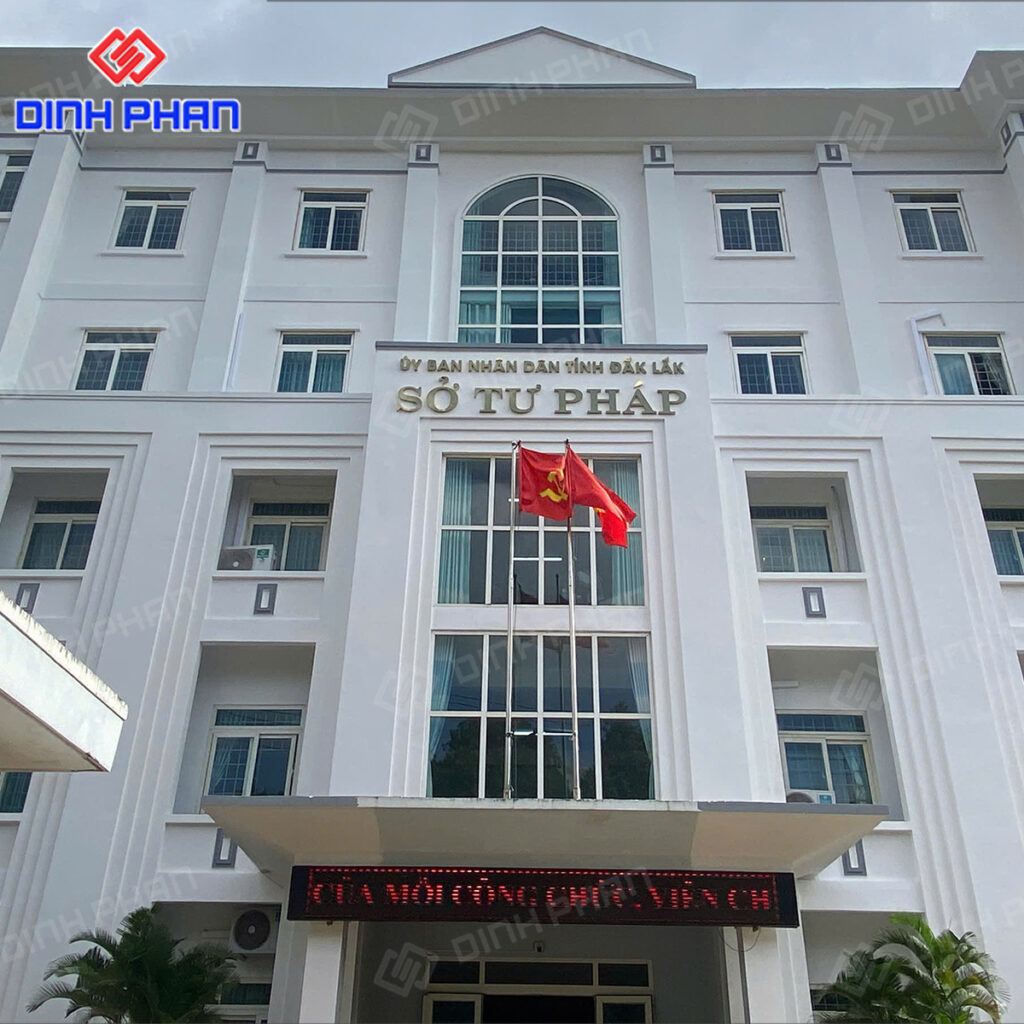 thi công bảng hiệu Đắk Lắk