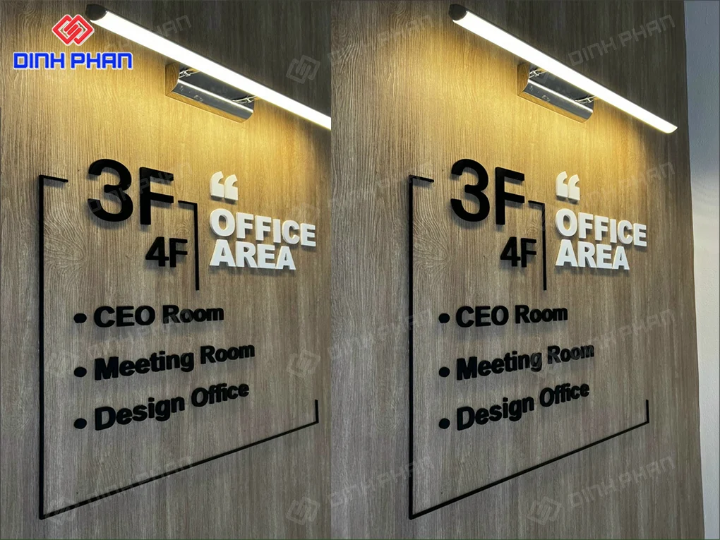 Làm Bảng Hiệu Công Ty BMT Trọn Gói