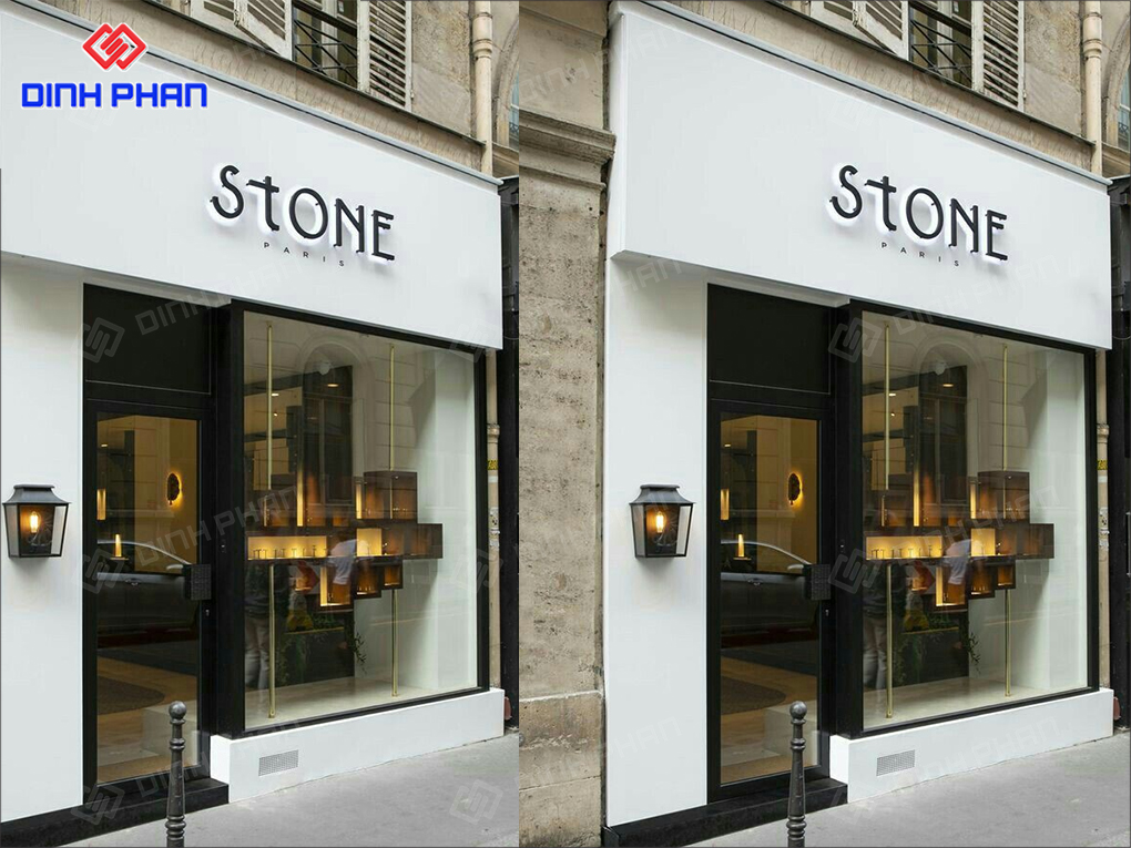 Bảng hiệu cửa hàng thời trang