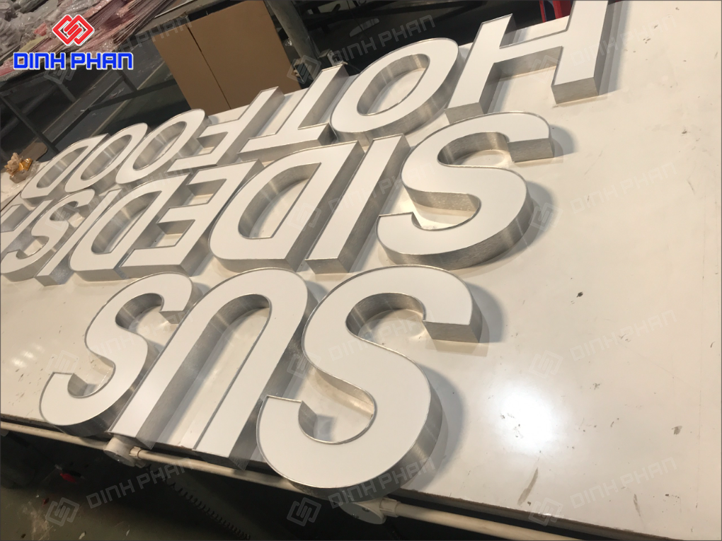 Làm chữ nhôm Hàn Quốc tại BMT