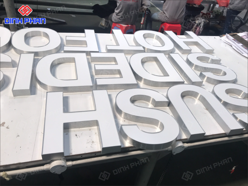 Làm chữ nhôm Hàn Quốc tại BMT