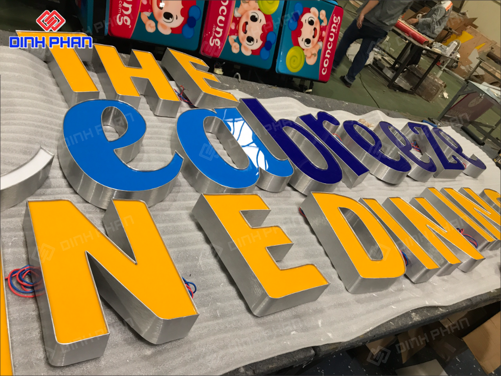 Làm chữ nhôm Hàn Quốc tại BMT