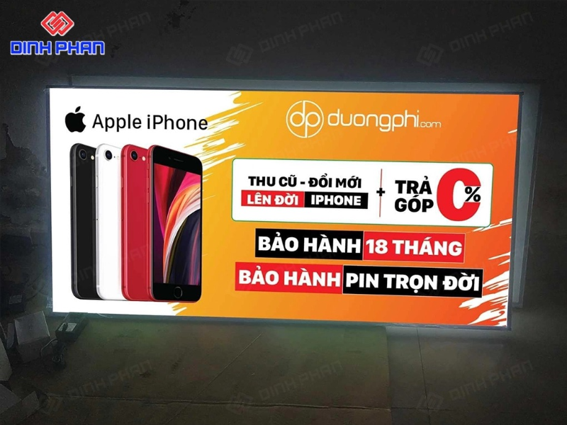 Thi công hộp đèn Đắk Lắk