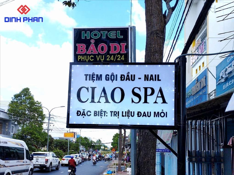 Thi công hộp đèn Đắk Lắk