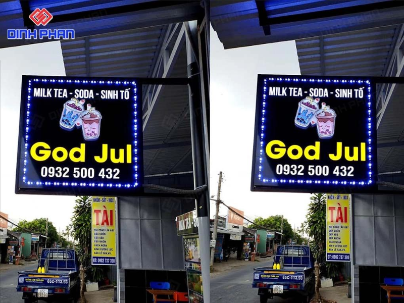 Thi công hộp đèn Đắk Lắk