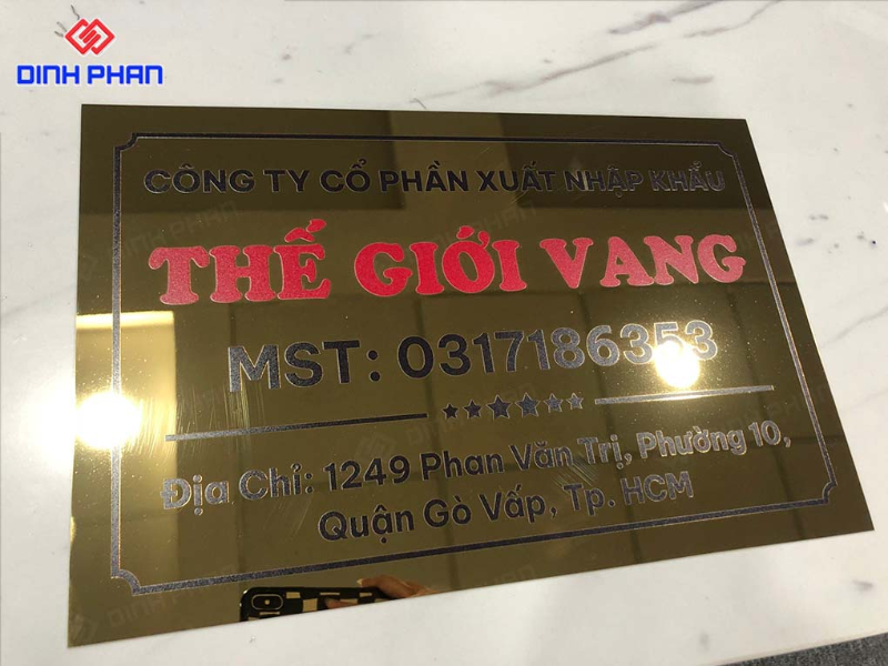 Biển số nhà cao cấp Đắk Lắk