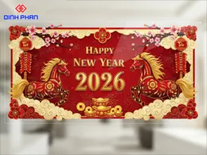 Decal Tết Dán Tường Buôn Ma Thuột