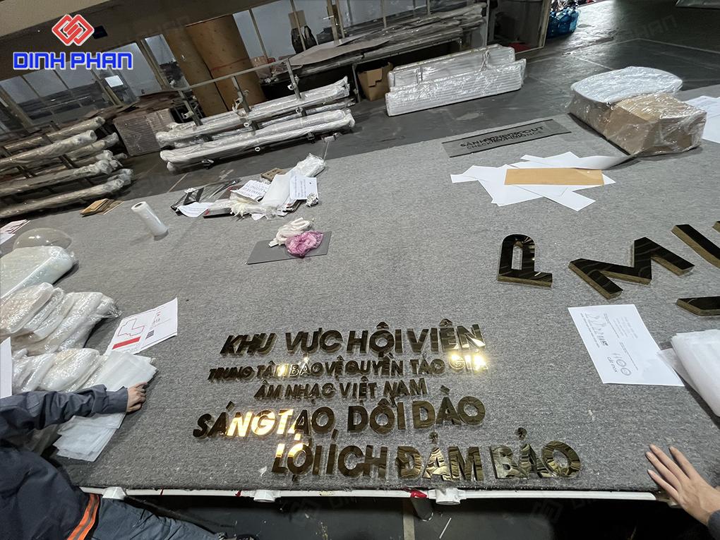 Gia Công Chữ Inox Phú Yên