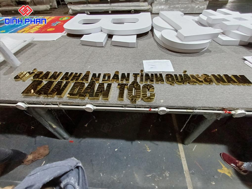 Gia Công Chữ Inox Phú Yên