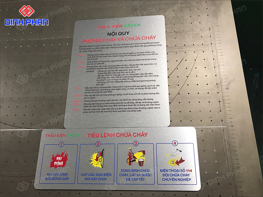 in uv alu đắk nông