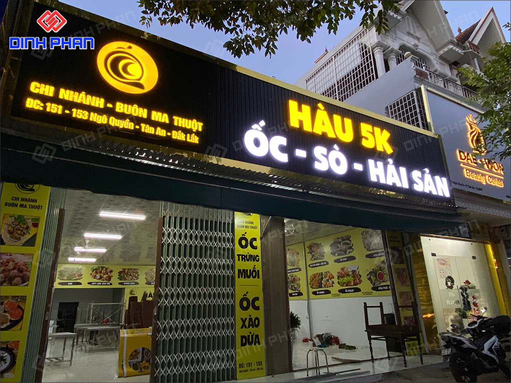 làm bảng hiệu đăk nông