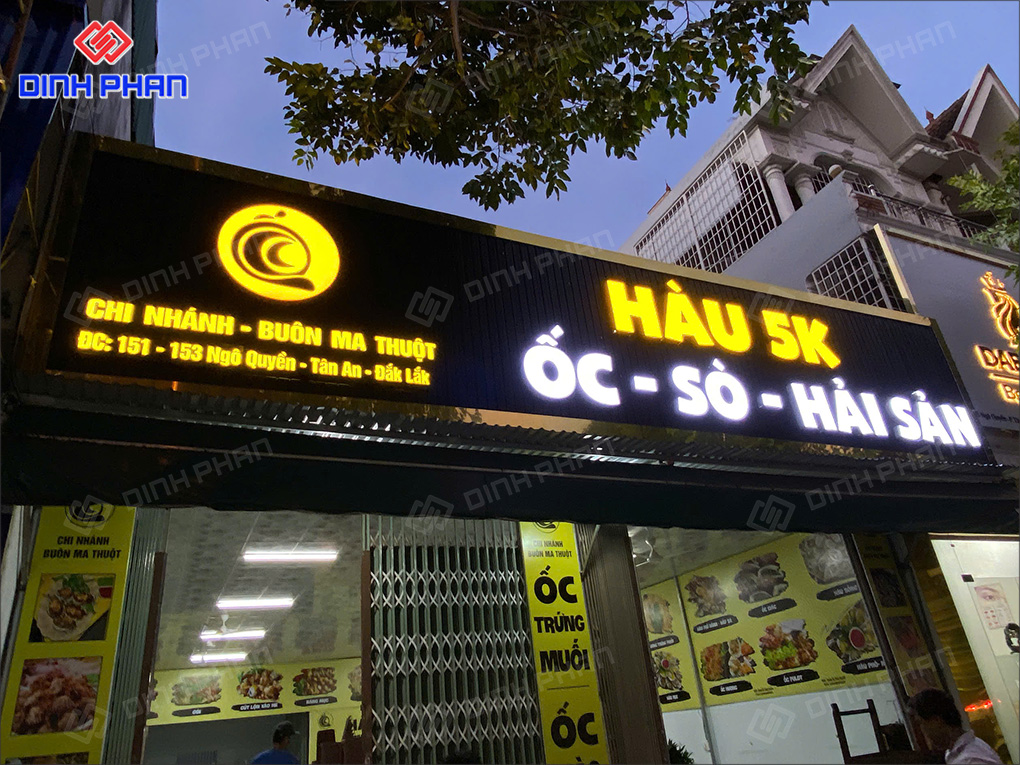 Làm bảng hiệu quảng cáo Buôn Ma Thuột