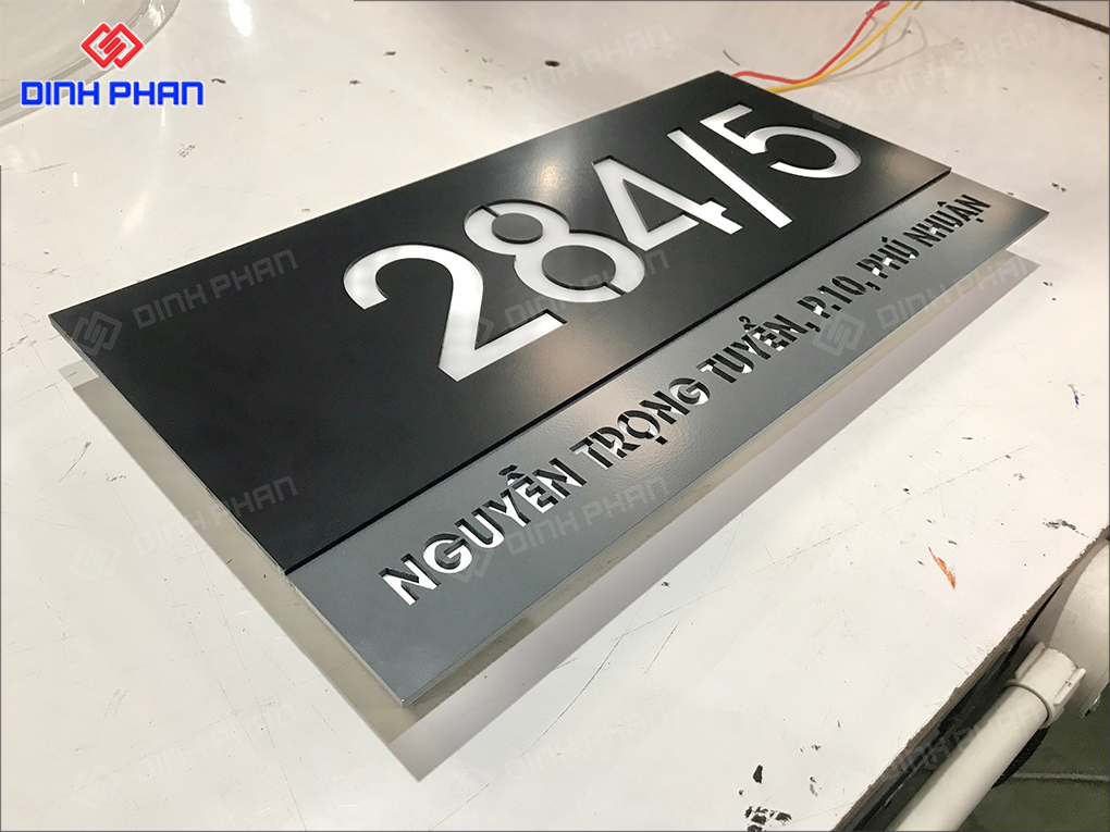 Biển Số Nhà Inox Buôn Ma Thuột