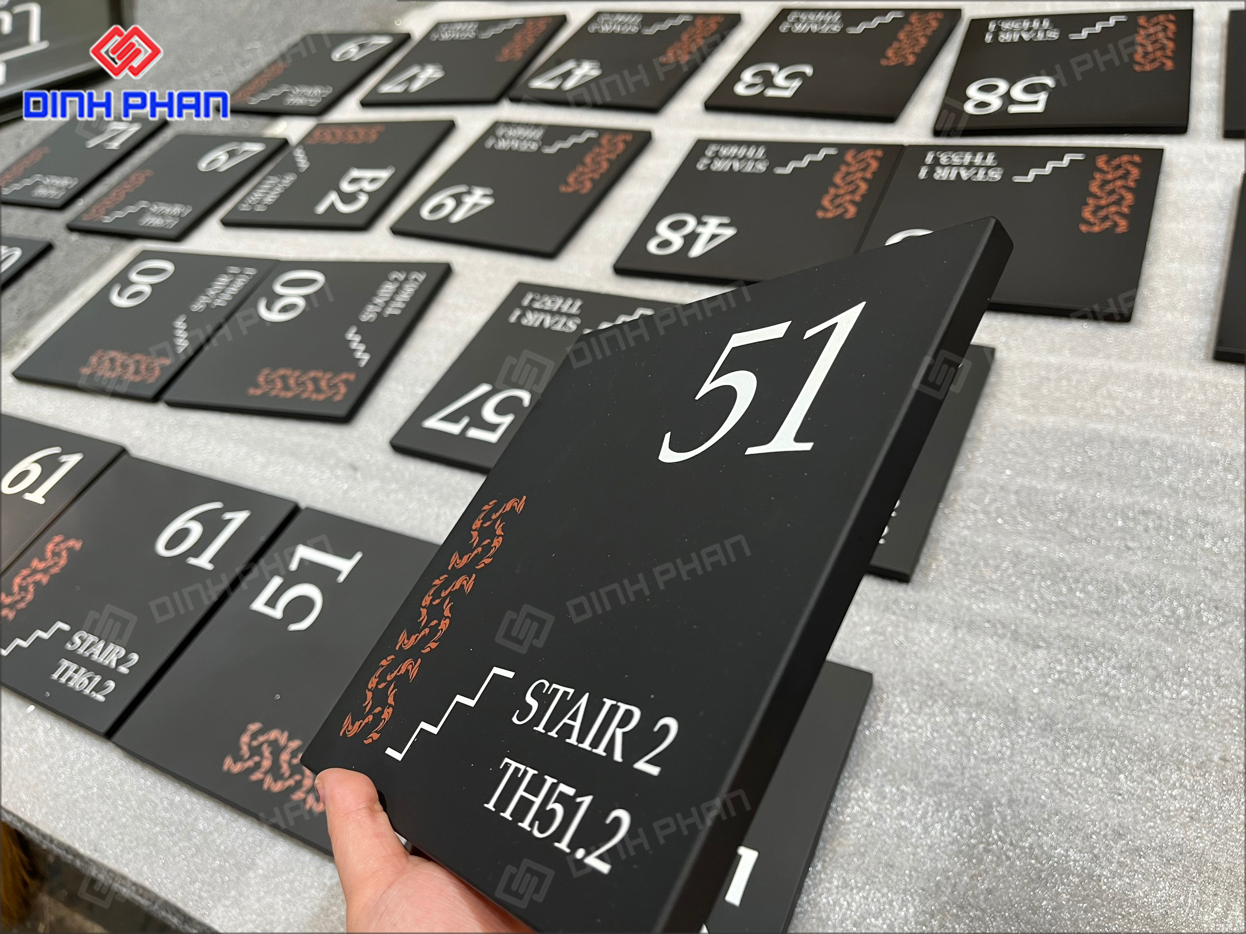 Biển Số Nhà Inox Buôn Ma Thuột