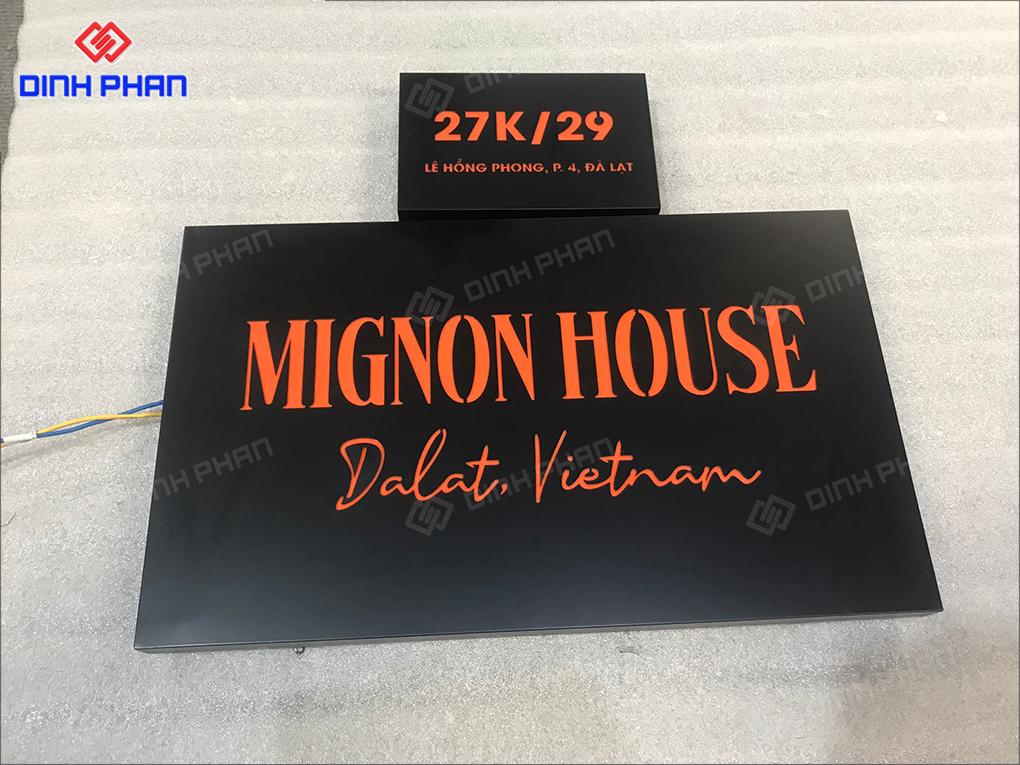 Biển Số Nhà Inox Buôn Ma Thuột