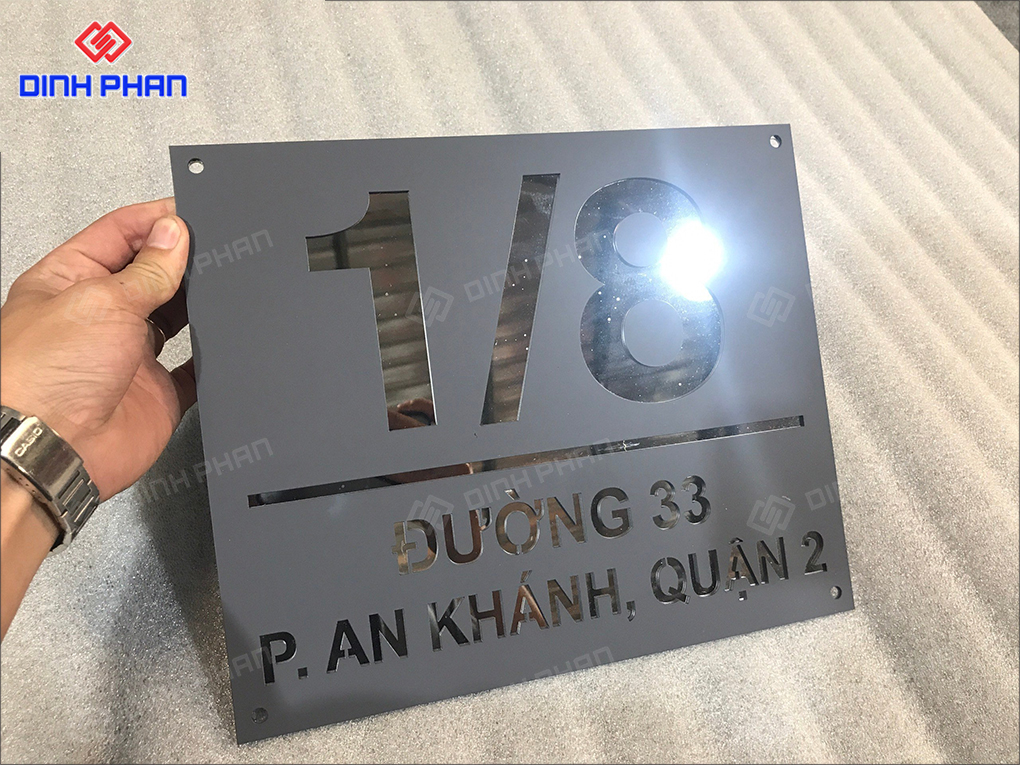 Biển Số Nhà LED Buôn Ma Thuột