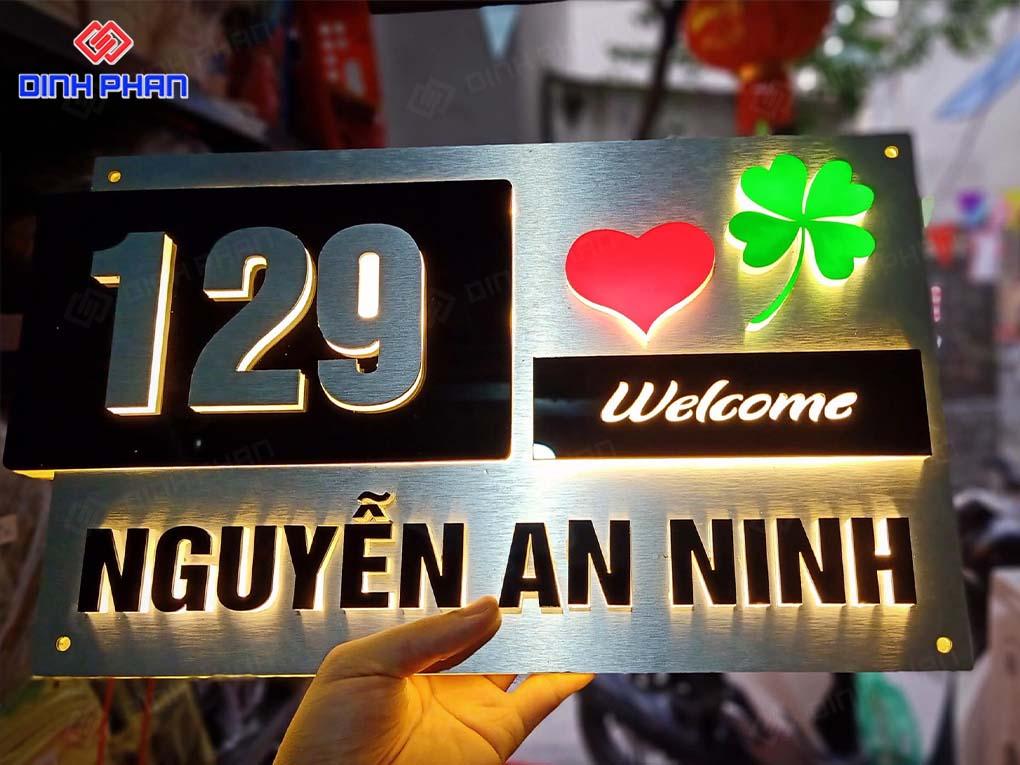 Biển Số Nhà LED Buôn Ma Thuột