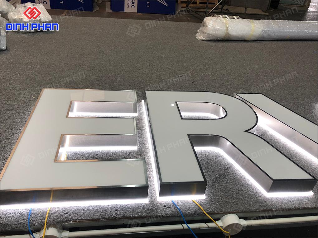 Chữ Inox Trắng Xước Buôn Ma Thuột