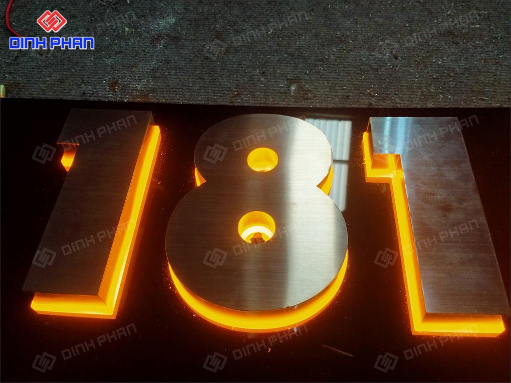 Chữ Inox Trắng Xước Buôn Ma Thuột