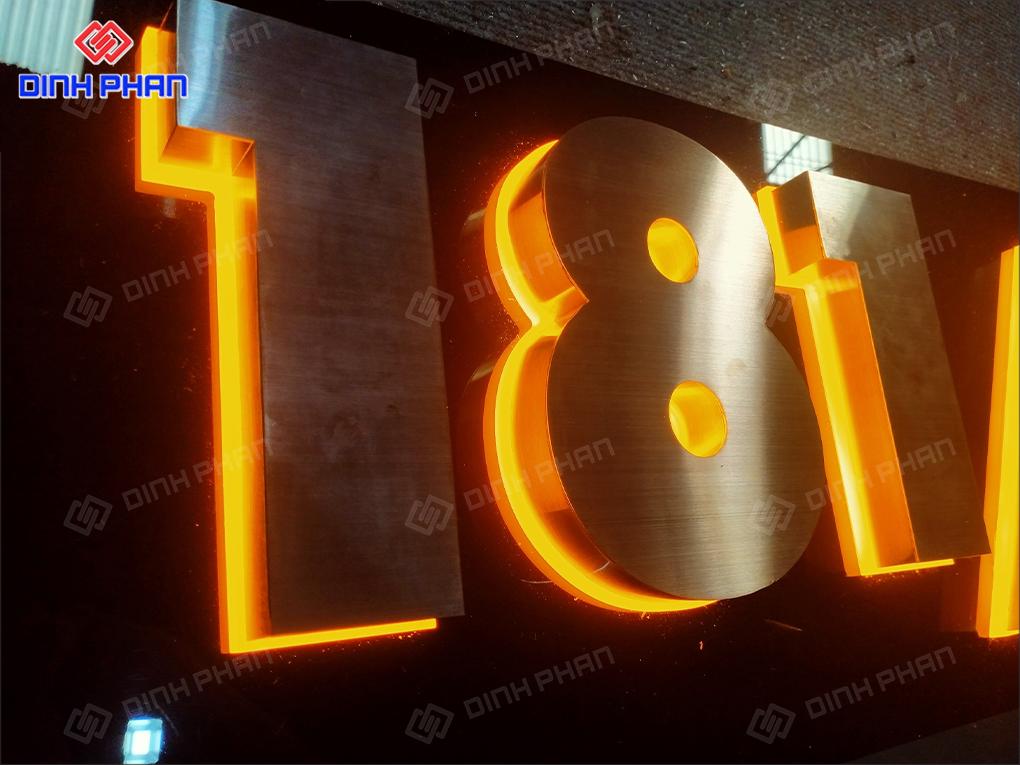 Chữ Inox Trắng Xước Buôn Ma Thuột