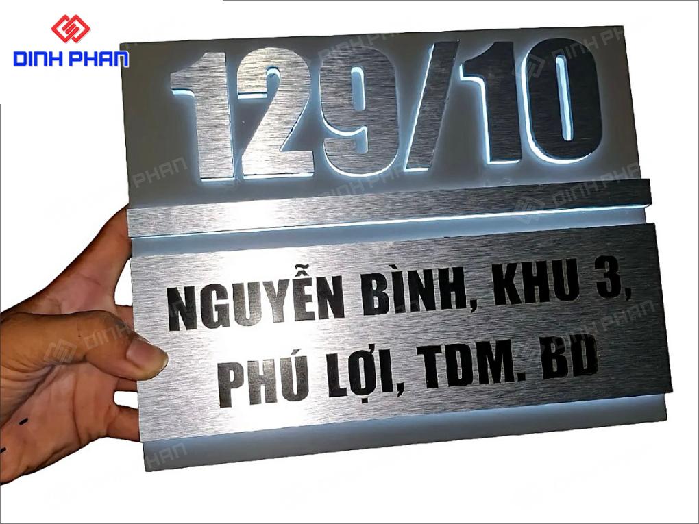 Làm Biển Số Nhà Buôn Ma Thuột