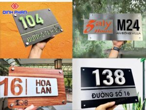 Làm Biển Số Nhà Buôn Ma Thuột