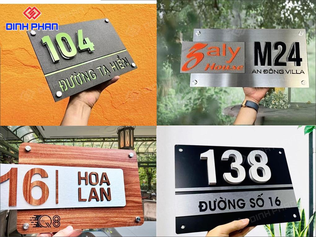 Làm Biển Số Nhà Buôn Ma Thuột