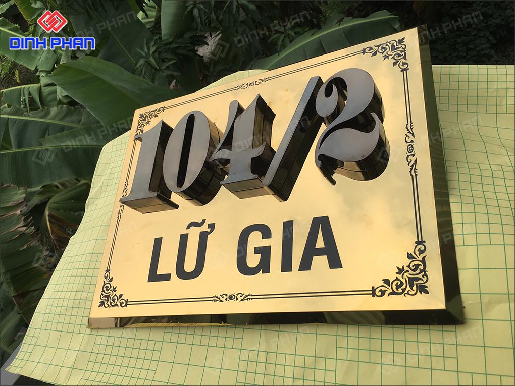 Làm Biển Số Nhà Buôn Ma Thuột